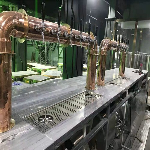 浙江温州乐清300升糖化600升发酵安装调试